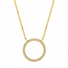 Jewelmi Custom 14k Yellow Gold Diamond Necklace