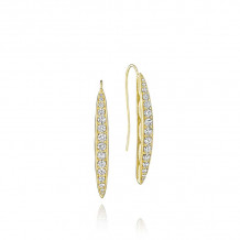 Tacori 18k Yellow Gold The Ivy Lane Diamond Drop Earring - SE201Y