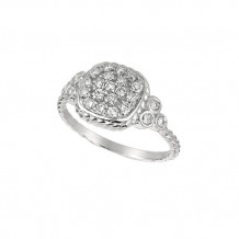 Jewelmi Custom 14k White Gold Diamond Ring