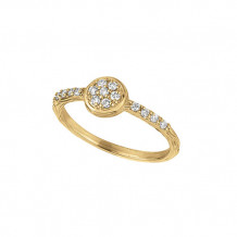 Jewelmi Custom 14k Yellow Gold Diamond Ring