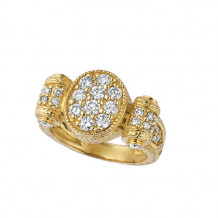 Jewelmi Custom 14k Yellow Gold Diamond Ring