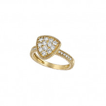 Jewelmi Custom 14k Yellow Gold Diamond Ring