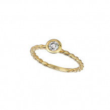 Jewelmi Custom 14k Yellow Gold Diamond Ring