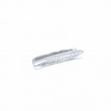 Tacori Sterling Silver Retro Classic Diamond Men's Tie Bar - MTB102