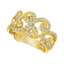 Jewelmi Custom 14k Yellow Gold Diamond Ring