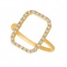 Jewelmi Custom 14k Yellow Gold Diamond Ring