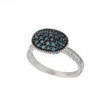 Jewelmi Custom 14k White Gold Diamond Ring