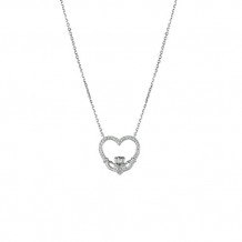 Jewelmi Custom 14k White Gold Diamond Necklace