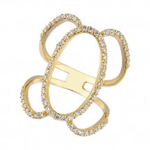 Jewelmi Custom 14k Yellow Gold Diamond Ring