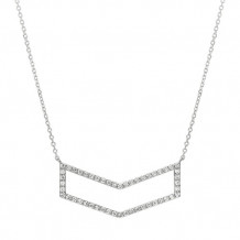 Jewelmi Custom 14k White Gold Diamond Necklace