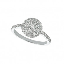 Jewelmi Custom 14k White Gold Diamond Ring