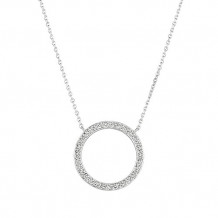 Jewelmi Custom 14k White Gold Diamond Necklace