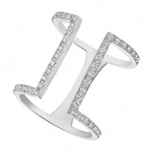 Jewelmi Custom 14k White Gold Diamond Ring