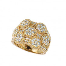 Jewelmi Custom 14k Yellow Gold Diamond Ring