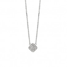 Jewelmi Custom 14k White Gold Diamond Necklace