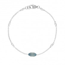 Tacori Sterling Silver Horizon Shine Gemstone Women's Bracelet - SB22438