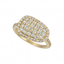 Jewelmi Custom 14k Yellow Gold Diamond Ring