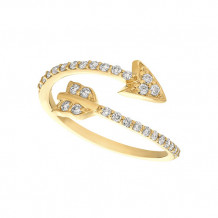 Jewelmi Custom 14k Yellow Gold Diamond Ring