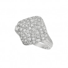Jewelmi Custom 14k White Gold Diamond Ring