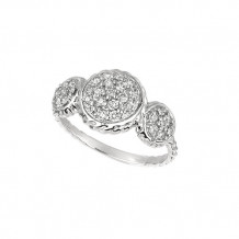 Jewelmi Custom 14k White Gold Diamond Ring