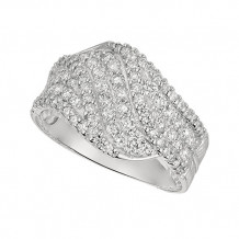 Jewelmi Custom 14k White Gold Diamond Ring