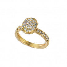 Jewelmi Custom 14k Yellow Gold Diamond Ring