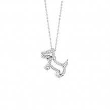 Jewelmi Custom 14k White Gold Diamond Necklace