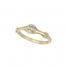 Jewelmi Custom 14k Yellow Gold Diamond Ring
