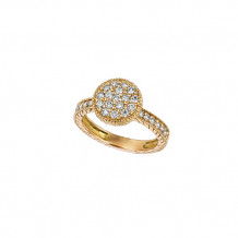 Jewelmi Custom 14k Yellow Gold Diamond Ring