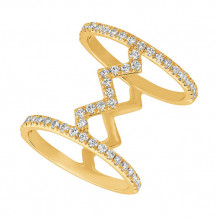 Jewelmi Custom 14k Yellow Gold Diamond Ring