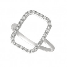 Jewelmi Custom 14k White Gold Diamond Ring