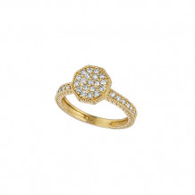 Jewelmi Custom 14k Yellow Gold Diamond Ring