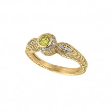 Jewelmi Custom 14k Yellow Gold Diamond Ring