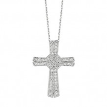 Jewelmi Custom 14k White Gold Diamond Necklace