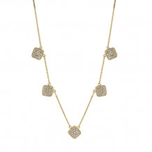 Jewelmi Custom 14k Yellow Gold Diamond Necklace