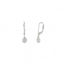 Jewelmi Custom 14k White Gold Diamond Earrings