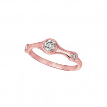 Jewelmi Custom 14k Rose Gold Diamond Ring