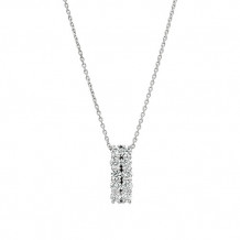 Jewelmi Custom 14k White Gold Diamond Necklace