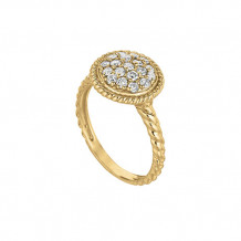 Jewelmi Custom 14k Yellow Gold Diamond Ring