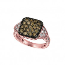 Jewelmi Custom 14k Rose Gold Diamond Ring