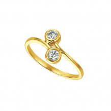 Jewelmi Custom 14k Yellow Gold Diamond Ring