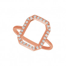 Jewelmi Custom 14k Rose Gold Diamond Ring