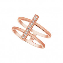 Jewelmi Custom 14k Rose Gold Diamond Ring