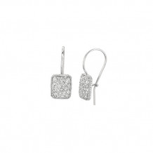 Jewelmi Custom 14k White Gold Diamond Earrings