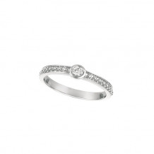 Jewelmi Custom 14k White Gold Diamond Ring
