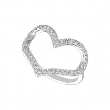 Jewelmi Custom 14k White Gold Diamond Ring