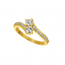 Jewelmi Custom 14k Yellow Gold Diamond Ring