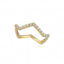 Jewelmi Custom 14k Yellow Gold Diamond Ring