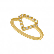 Jewelmi Custom 14k Yellow Gold Diamond Ring