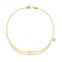 Tacori 18k Yellow Gold   Sonoma Mist Diamond Women's Bracelet - SB193Y